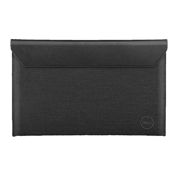 DELL Premier PE1420V Vinyl Laptop Sleeve for 14 Inch Laptop (Water Resistant, Black/Grey)_1