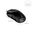 HyperX Pulsefire Haste Wired Optical Gaming Mouse with Customizable Buttons (16000 DPI, Ultra-Light Hex Shell Design, Black)_3