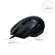 RAZER Basilisk V2 Wired Optical Gaming Mouse with Customizable Buttons (20000 DPI, Customizable Scroll Wheel Resistance, Black)_3