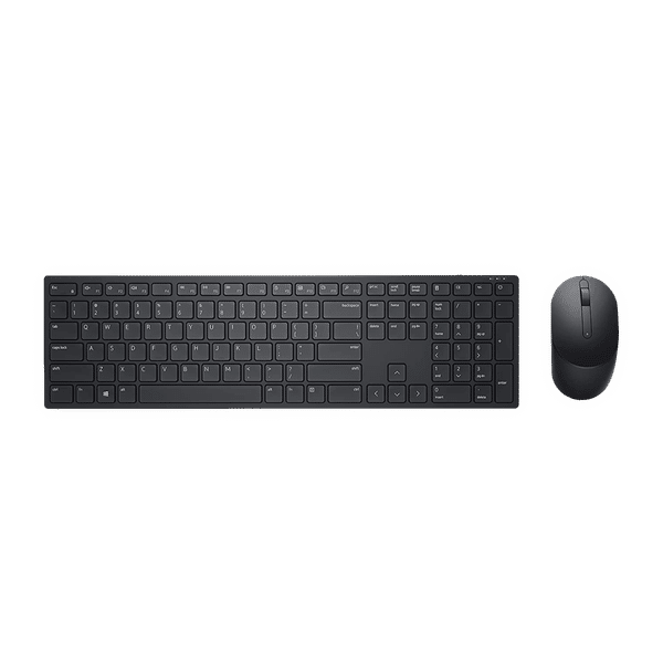 DELL KM5221W Pro Wireless Keyboard & Mouse Combo (4000 DPI Adjustable, 12 Programmable Keys, Black)_1