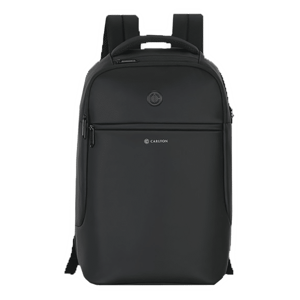 Carlton Dorset 04 Polyester Laptop Backpack for 16 Inch Laptop (24 L, With Rain Cover, Midnight Black)_1
