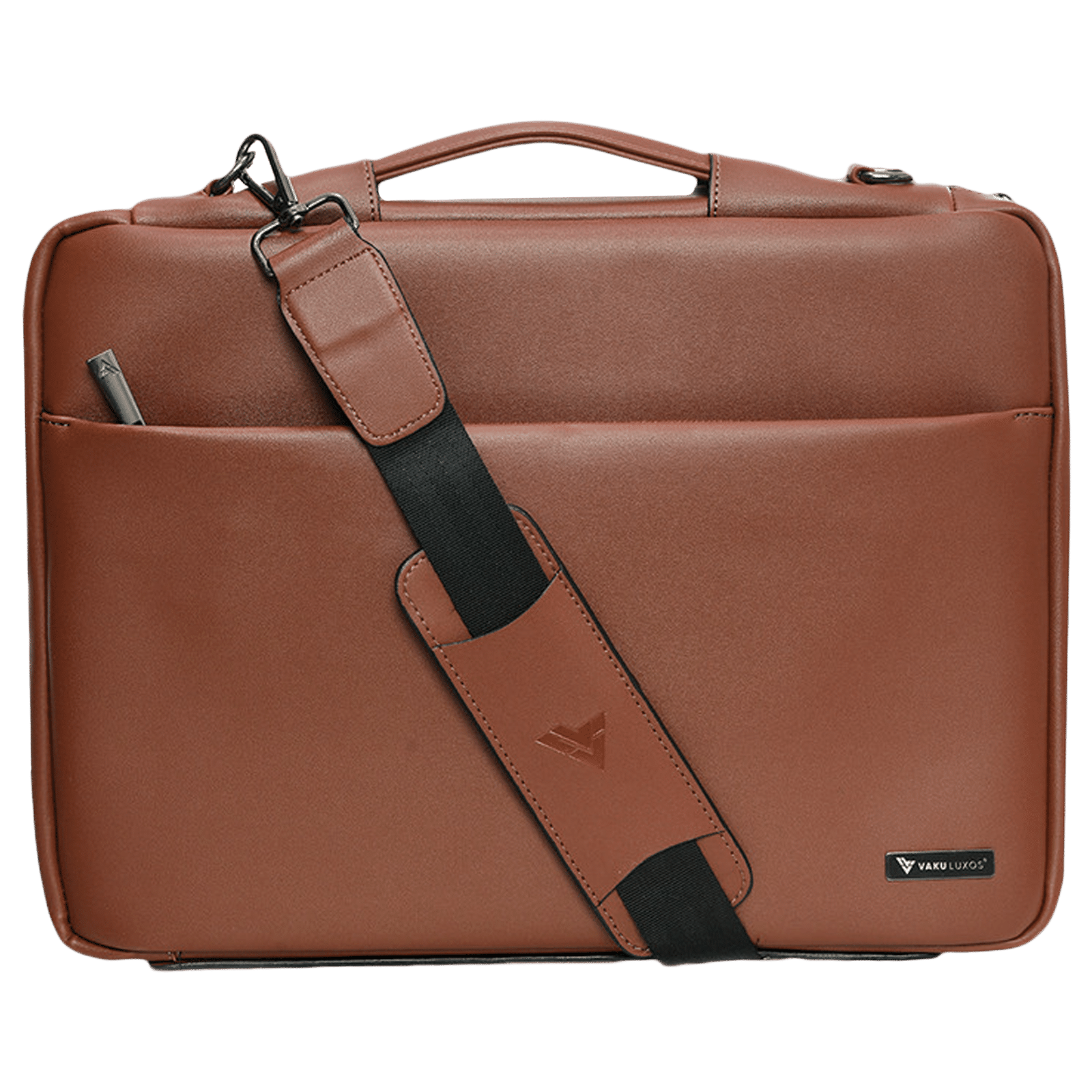 DailyObjects Tan Vegan Leather Zippered Sleeve For LaptopMacBook 3556cm  14 Buy At DailyObjects
