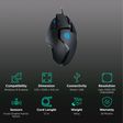 logitech G402 Wired Optical Gaming Mouse with Customizable Buttons (4000 DPI Adjustable, Fusion Engine Hybrid Sensor, Black)_2