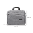 stuffcool Magnus Polyester Laptop Sling Bag for 15.6 & 16 Inch Laptop (29 L, Lightweight, Grey)_2