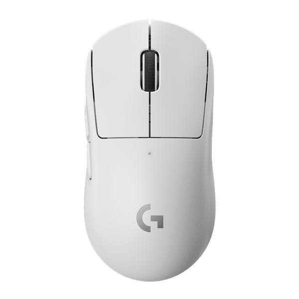logitech PRO X Rechargeable Wireless Optical Gaming Mouse (25600 DPI Adjustable, Click Tensioning System, White)_1