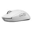 logitech PRO X Rechargeable Wireless Optical Gaming Mouse (25600 DPI Adjustable, Click Tensioning System, White)_4
