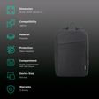 Lenovo B210 Polyester Laptop Backpack for 15.6 Inch Laptop (Water Repellent, Black)_2