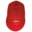 logitech M331 Plus Wireless Optical Mouse with Silent Click Buttons (1000 DPI, Plug & Play, Red)_1