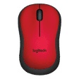 logitech M221 Wireless Optical Mouse with Silent Click Buttons (1000 DPI, Plug & Play, Red)_1