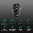 HP G200 Wired Optical Gaming Mouse with Customizable Buttons (4000 DPI, Ergonomic Design, Black)_2