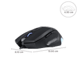 HP G200 Wired Optical Gaming Mouse with Customizable Buttons (4000 DPI, Ergonomic Design, Black)_3