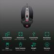 HP M270 Wired Optical Gaming Mouse with Customizable Buttons (2400 DPI, Ergonomic Design, Black)_2