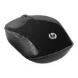 HP 200 Wireless Optical Mouse (1000 DPI, Ergonomic Design, Black)_4