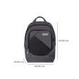 Carriall Minikin Polyester Laptop Backpack for 15.6 Inch Laptop (29.6 L, USB Charging Port, Black)_3