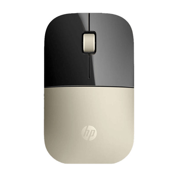 HP Z3700 Wireless Optical Mouse (1200 DPI, Sleek Design, Gold/Black)_1