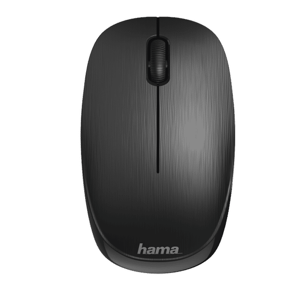 hama MC-110 Wireless Optical Mouse (1000 DPI, Super-Precise, Black)_1