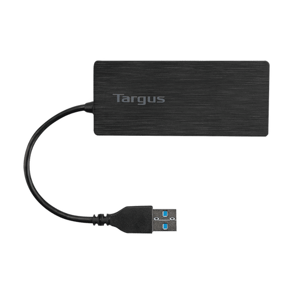 Targus USB 3.0 Type A to USB 3.0 Type A Multi-Port Hub (Over-Current Protection, Black)_1