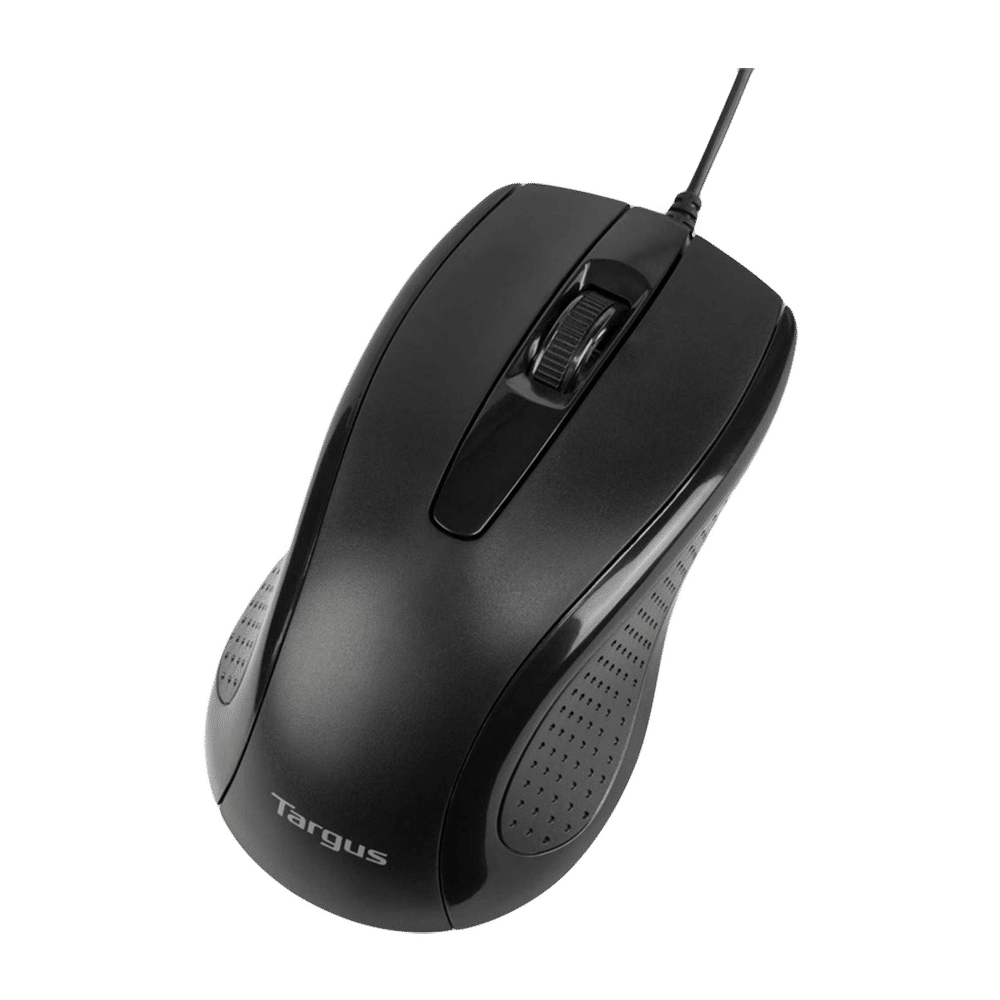 [For Tataneu HDFC Card Via Tataneu App] Targus U660 Wired Optical Mouse with Customizable Buttons (1000 DPI, Smooth and Precise Control, Black)