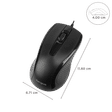 Targus U660 Wired Optical Mouse with Customizable Buttons (1000 DPI, Smooth and Precise Control, Black)_3