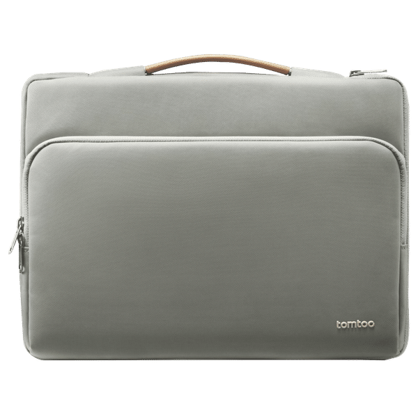 tomtoc Defender Recycled Fabrics Laptop Sleeve for 16 Inch Laptop (360 Superior Protection, Grey)_1