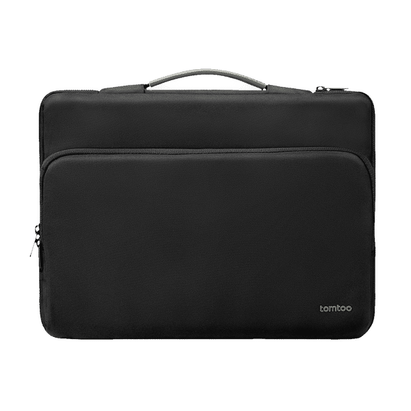 tomtoc Defender Recycled Fabrics Laptop Sleeve for 16 Inch Laptop (360 Superior Protection, Black)_1