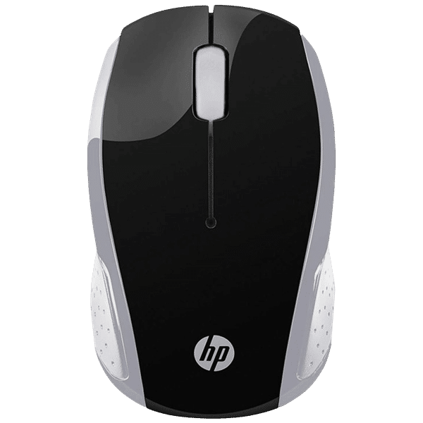 HP 200 Wireless Optical Mouse (1000 DPI, Contoured Comfort, Silver)_1