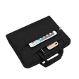 in base Denim Laptop Sling Bag for 11.6 Inch Laptop (Water Resistant, Black)_4