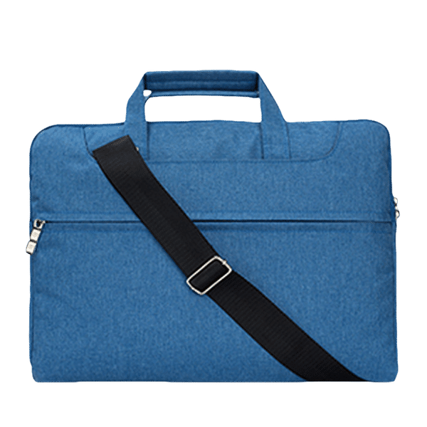 in base Denim Laptop Sling Bag for 11.6 Inch Laptop (Water Resistant, Blue)_1