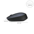 logitech M171 Wireless Optical Mouse (1000 DPI, Plug & Play, Grey/Black)_3