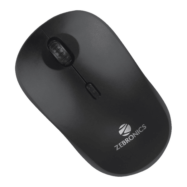 ZEBRONICS Zeb-Bold Wireless Optical Mouse (1600 DPI Adjustable, Smart Energy Saving Mode, Black)_1