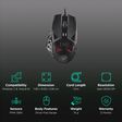 MAD CATZ M.O.J.O. M1 Wired Optical Gaming Mouse with Customizable Buttons (12000 DPI, Dakota Technology, Black)_2