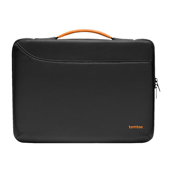 tomtoc Defender Recycled Fabrics Laptop Sleeve for 14 Inch Laptop (360 Superior Protection, Black)_1