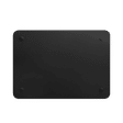 Apple Leather Laptop Sleeve for 15 Inch Laptop (Solid Design, Black)_4