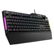 ASUS TUF K1 Wired Gaming Keyboard with Backlit Keys (Spill Resistant, Black)_4