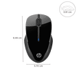 HP 250 Wireless Optical Mouse (1600 DPI, Carefully Designed Side Grip, Black)_3