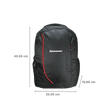 Lenovo B3055 Polyester Laptop Backpack for 15.6 Inch Laptop (Water Resistant, Black)_3