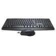 LAPCARE L901 Wireless Keyboard & Mouse Combo (1200 DPI, Spill Resistant, Black)_1