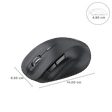 PORTRONICS Toad 24 Wireless Optical Mouse (1600 DPI Adjustable, Ergonomic Design, Black)_3