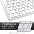 LAPCARE D-Lite Mini Wired Keyboard with Dedicated Multimedia Keys (Spill Resistant, Silver)_4