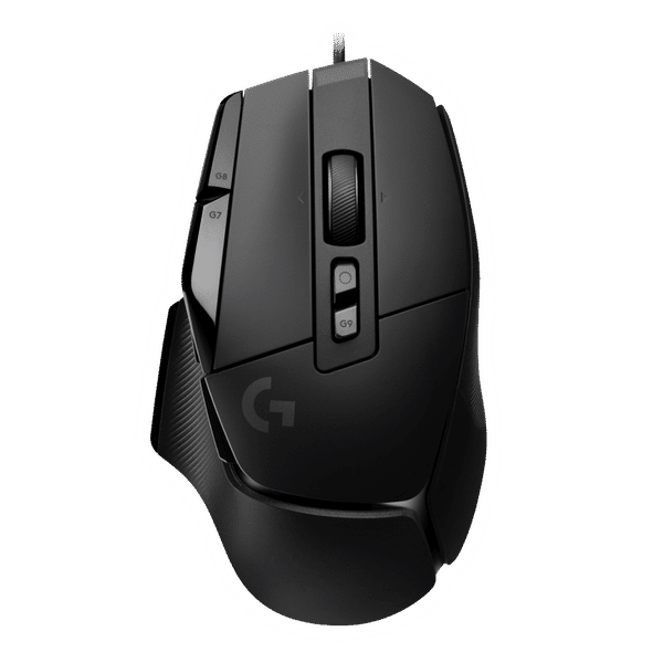 logitech G502 X Wired Optical Gaming Mouse (25600 DPI Adjustable, Dual-Mode Scroll Wheel, Black)_1