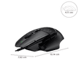 logitech G502 X Wired Optical Gaming Mouse (25600 DPI Adjustable, Dual-Mode Scroll Wheel, Black)_3