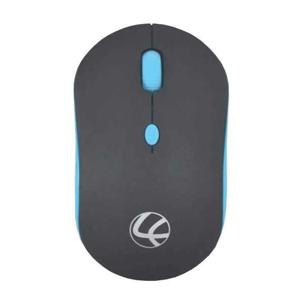LAPCARE Safari Wireless Optical Mouse (1600 DPI, Ultra Portable, Black Blue)_1