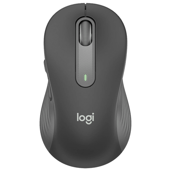 logitech Signature M650 L Wireless Optical Performance Mouse with Customizable Buttons (4000 DPI Adjustable, Multi Device Connectivity, Graphite)_1