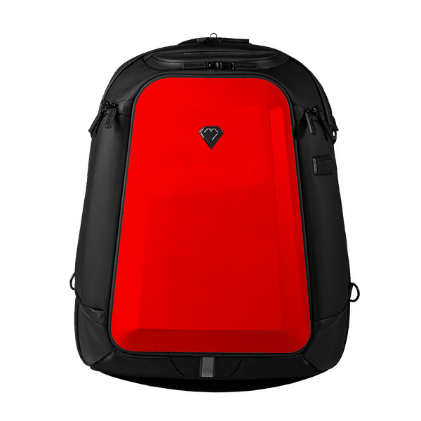 Carbonado GT3 Nylon, Polyester Laptop Backpack for 15 Inch Laptop (28 L, Water Repellent, Crimson Dawn)_1
