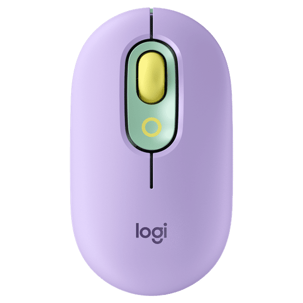 logitech POP Wireless Optical Performance Mouse with Silent Click Buttons (4000 DPI Adjustable, Multi Device Connectivity, Daydream)_1