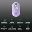 logitech POP Wireless Optical Performance Mouse with Silent Click Buttons (4000 DPI Adjustable, Multi Device Connectivity, Daydream)_2