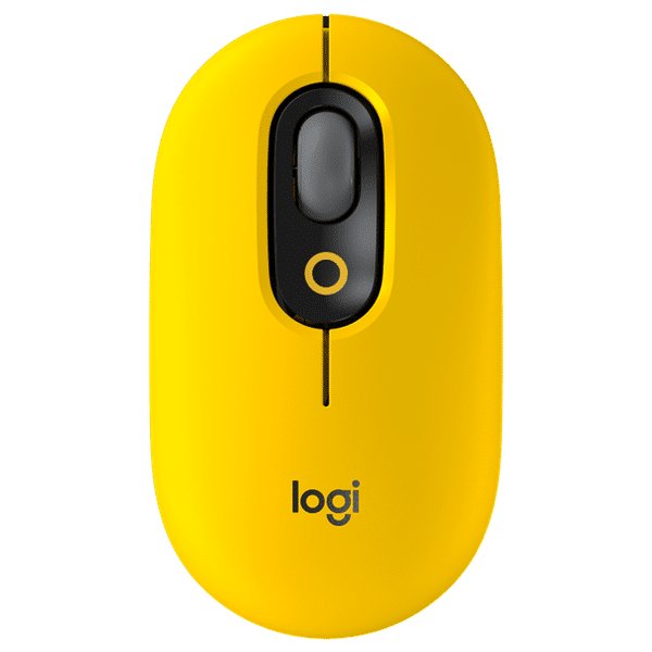logitech POP Wireless Optical Performance Mouse with Silent Click Buttons (4000 DPI Adjustable, Multi Device Connectivity, Blast)_1
