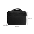 GRIPP Recon Nylon Laptop Sling Bag for 13.3 & 14 Inch Laptop (Water Repellent, Black)_2