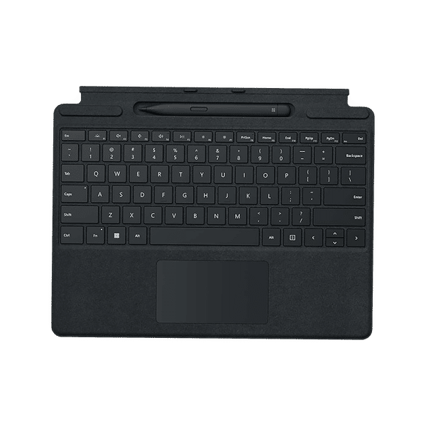 Microsoft Surface Pro Signature Wireless Keyboard with Touchpad (with Slim Pen, Black)_1