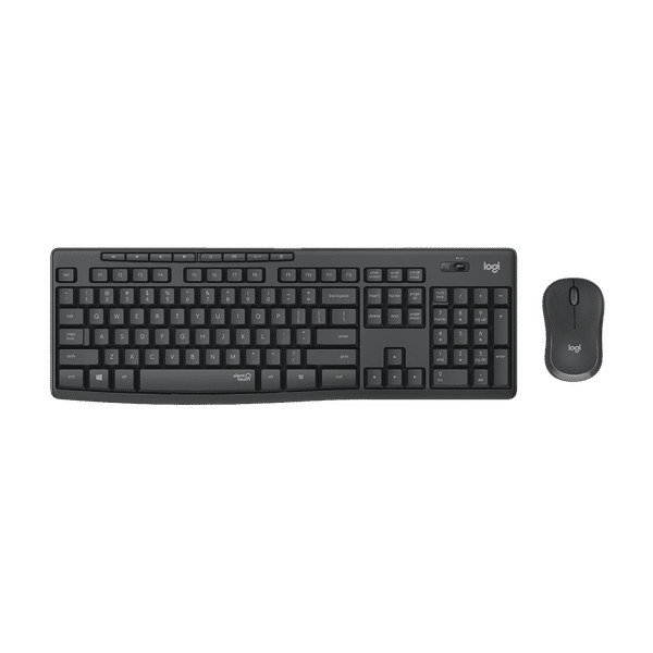 logitech MK295 Silent Wireless Keyboard & Mouse Combo (Spill Resistant, Black)_1
